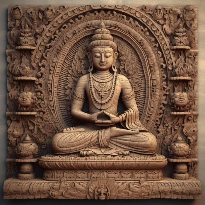 Games (Anatta Buddhist 1, GAMES_19461) 3D models for cnc